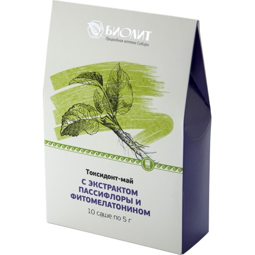 Купить Токсидонт-май с экстрактами пассифлоры и фитомелатонином  г. Белгород  
