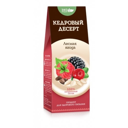 Кедровый десерт Лесная ягода  г. Белгород  